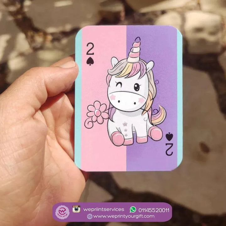 Playing Cards & UNO - Unicorn - WE PRINT