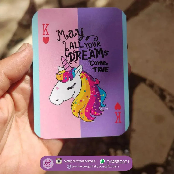 Playing Cards & UNO - Unicorn - WE PRINT