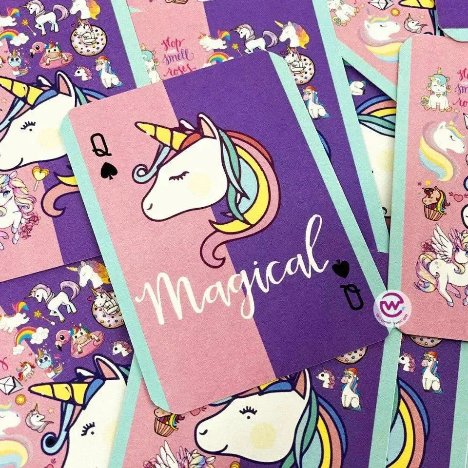 Playing Cards & UNO - Unicorn - WE PRINT
