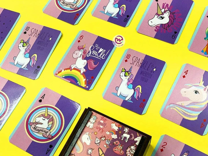 Playing Cards & UNO - Unicorn - WE PRINT