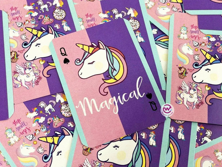 Playing Cards & UNO - Unicorn - WE PRINT