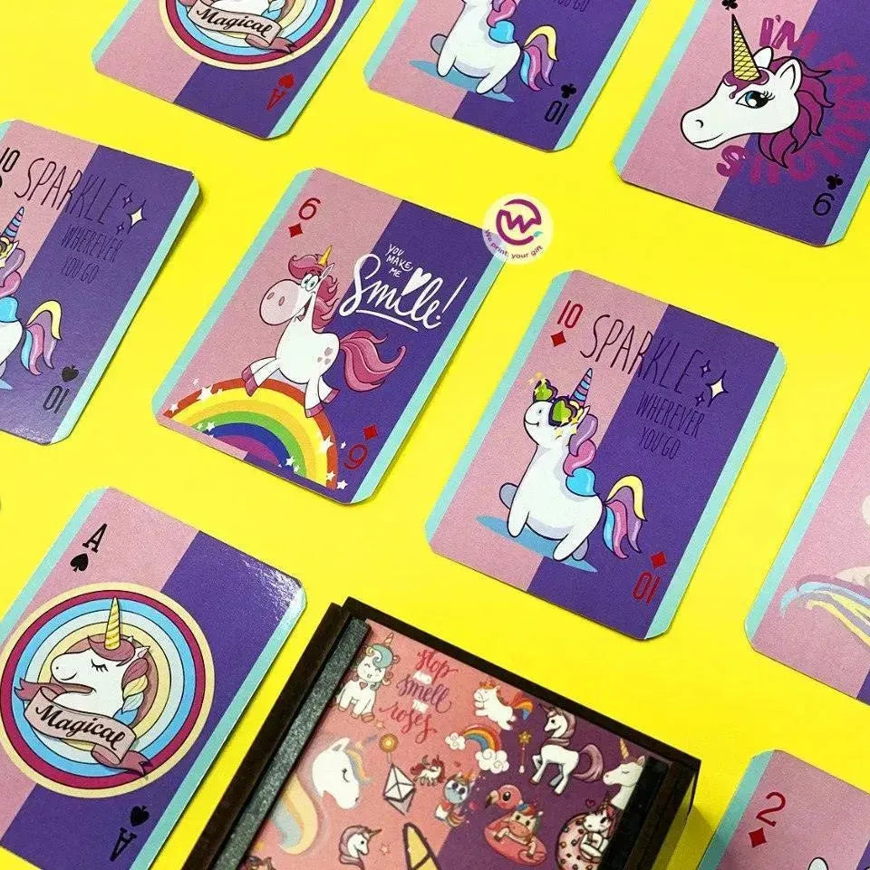 Playing Cards & UNO - Unicorn - WE PRINT