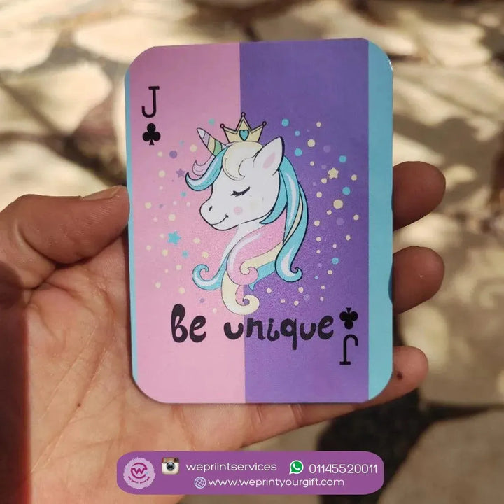 Playing Cards & UNO - Unicorn - WE PRINT