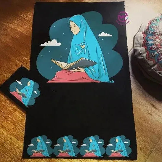Prayer Rug With Cover -Cotton-A - WE PRINT