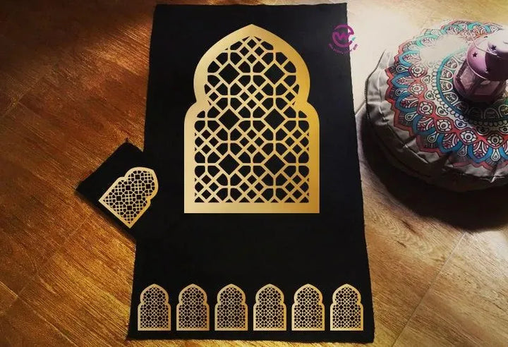 Prayer Rug With Cover -Cotton - WE PRINT