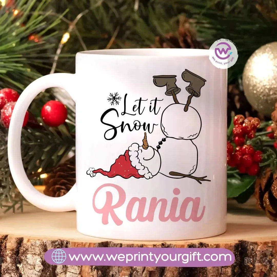 Printed Mug -Christmas - WE PRINT