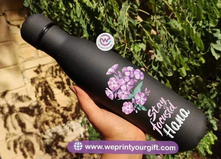 Printed Thermal Water Bottle- Motivational designs - WE PRINT