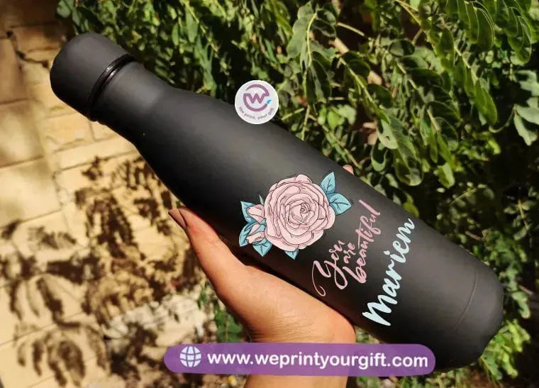 Printed Thermal Water Bottle- Motivational designs - WE PRINT