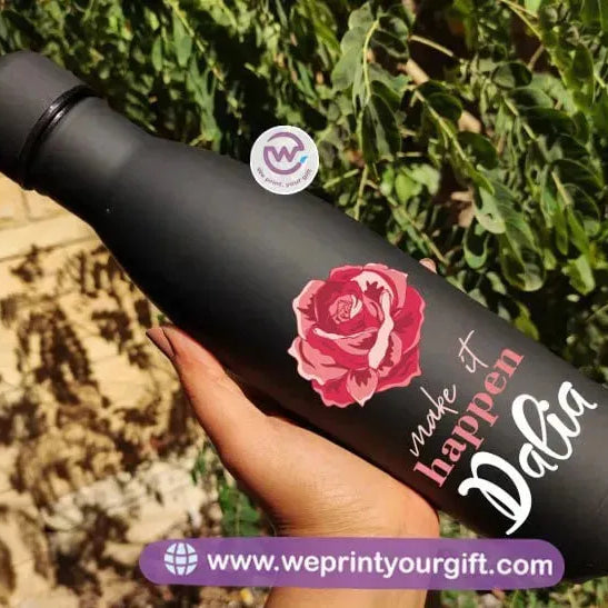 Printed Thermal Water Bottle- Motivational designs - WE PRINT
