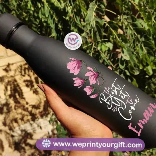 Printed Thermal Water Bottle- Motivational designs - WE PRINT