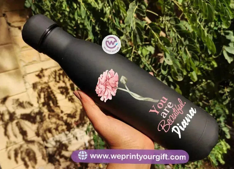 Printed Thermal Water Bottle- Motivational designs - WE PRINT