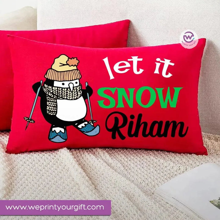 Rectangular Cushion-Christmas - WE PRINT