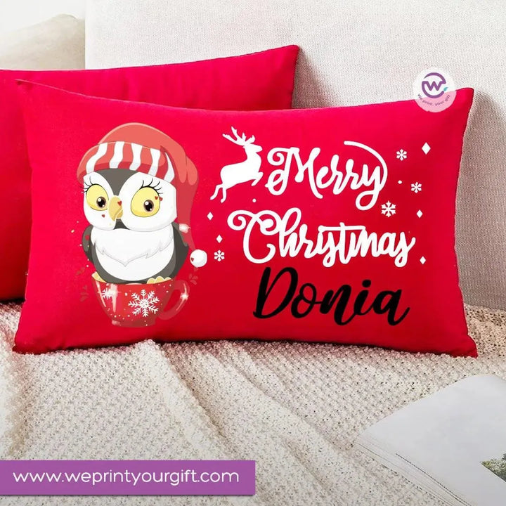 Rectangular Cushion-Christmas - WE PRINT