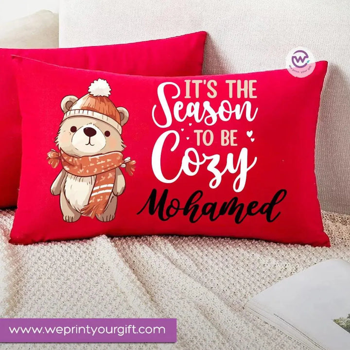 Rectangular Cushion-Christmas - WE PRINT