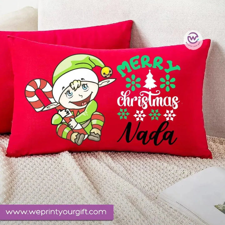 Rectangular Cushion-Christmas - WE PRINT