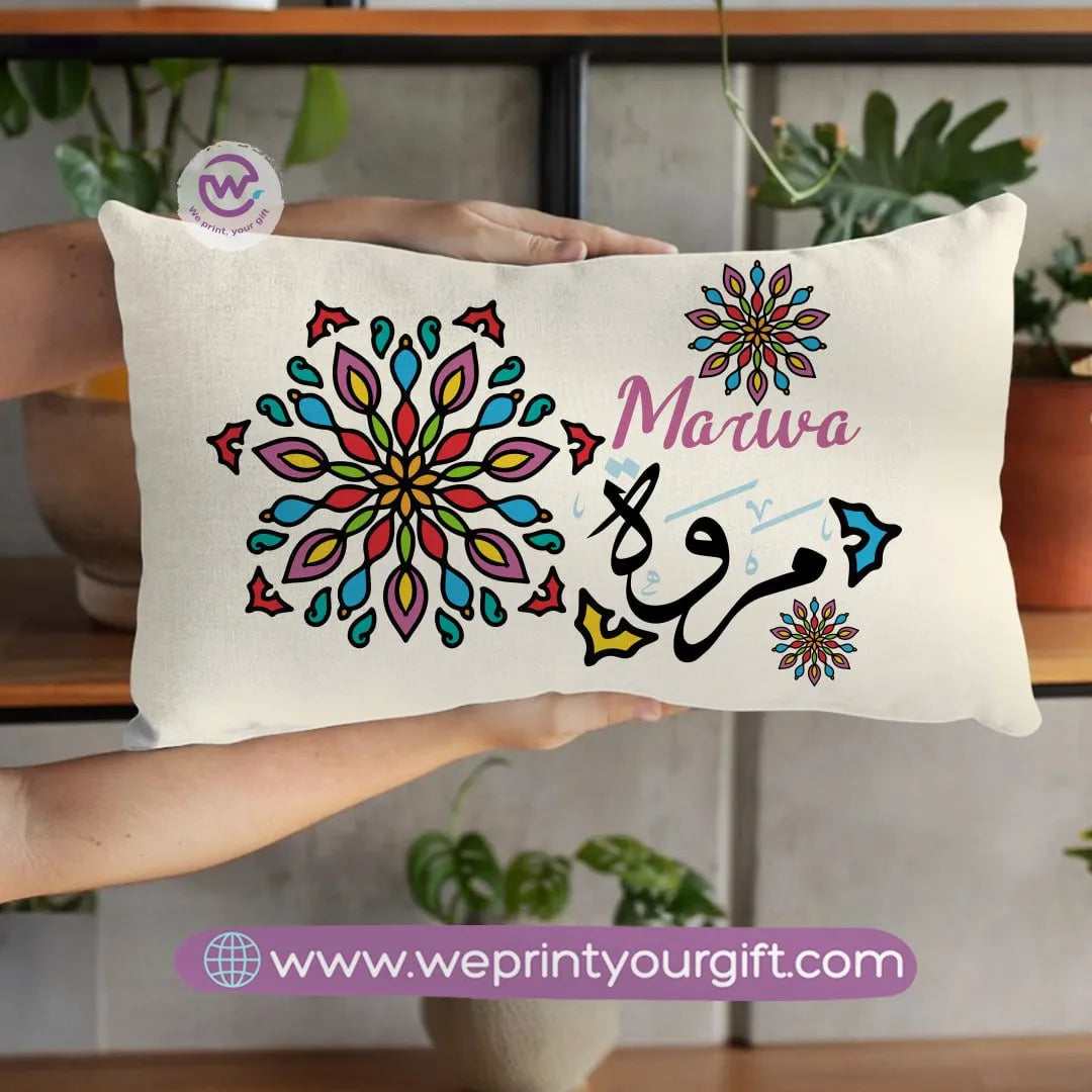 Rectangular Cushion- Mandala - WE PRINT