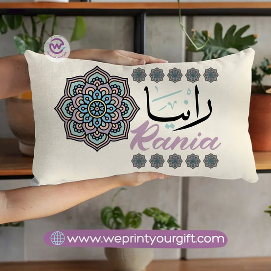 Rectangular Cushion- Mandala - WE PRINT
