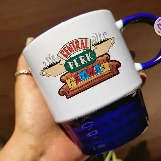 Ribbed Mug - Dark Blue - Friends - WE PRINT