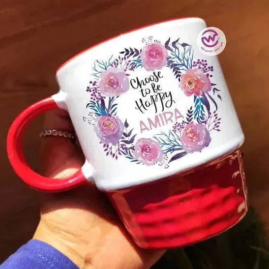 Ribbed Mug - Motivation - WE PRINT