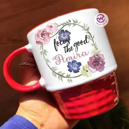 Ribbed Mug - Motivation - WE PRINT