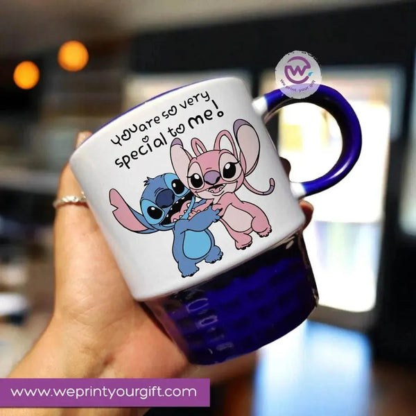 Ribbed Mug - Stitch (Lilo & Stitch) - WE PRINT