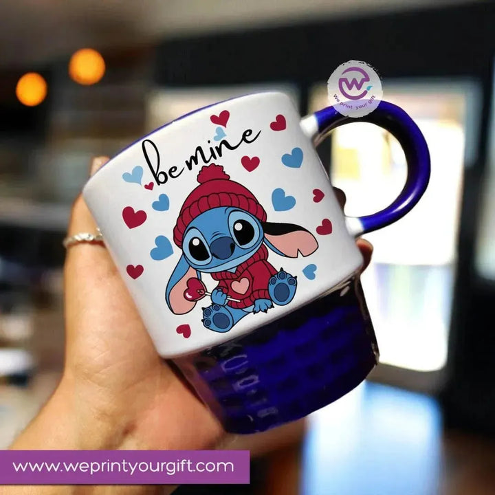 Ribbed Mug - Stitch (Lilo & Stitch) - WE PRINT