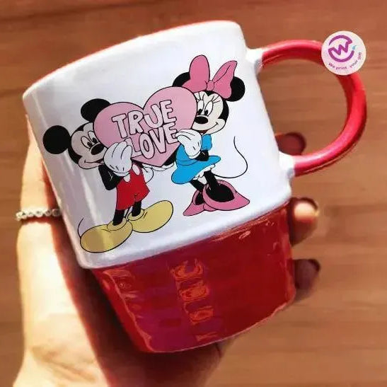 Ribbed Mug - Valentine's Day-love is .... - WE PRINT