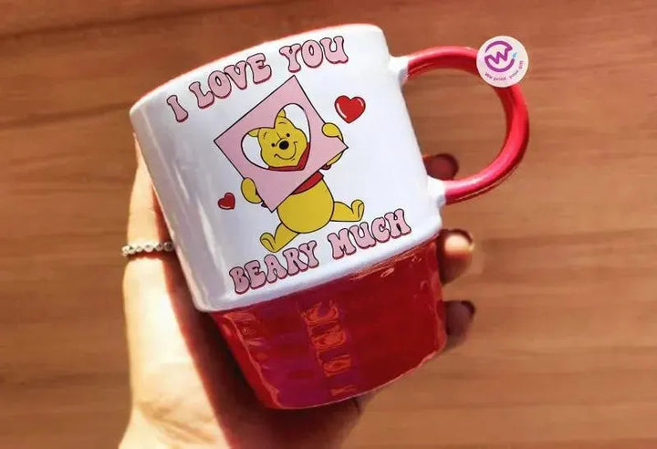 Ribbed Mug - Valentine's Day-love is .... - WE PRINT