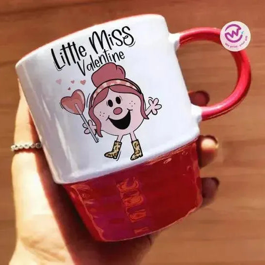 Ribbed Mug - Valentine's Day-love is .... - WE PRINT