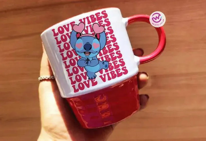 Ribbed Mug - Valentine's Day-love is .... - WE PRINT