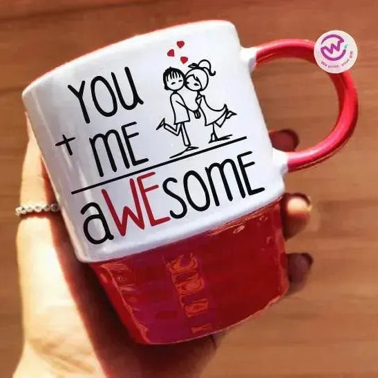 Ribbed Mug - Valentine's Day-love is .... - WE PRINT