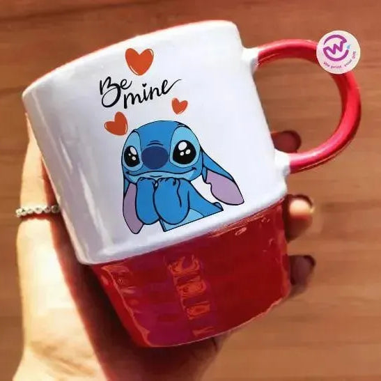 Ribbed Mug - Valentine's Day-love is .... - WE PRINT