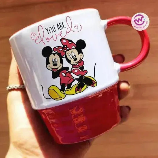 Ribbed Mug - Valentine's Day-love is .... - WE PRINT