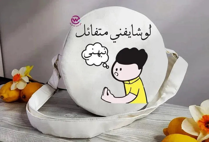 Round Bag-Comic-A - WE PRINT