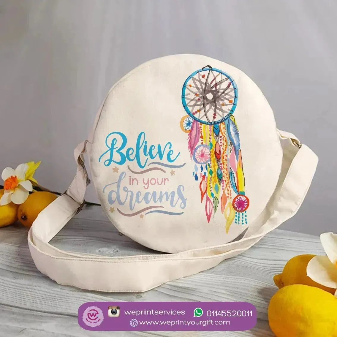 Round Bag - Dream catcher - WE PRINT