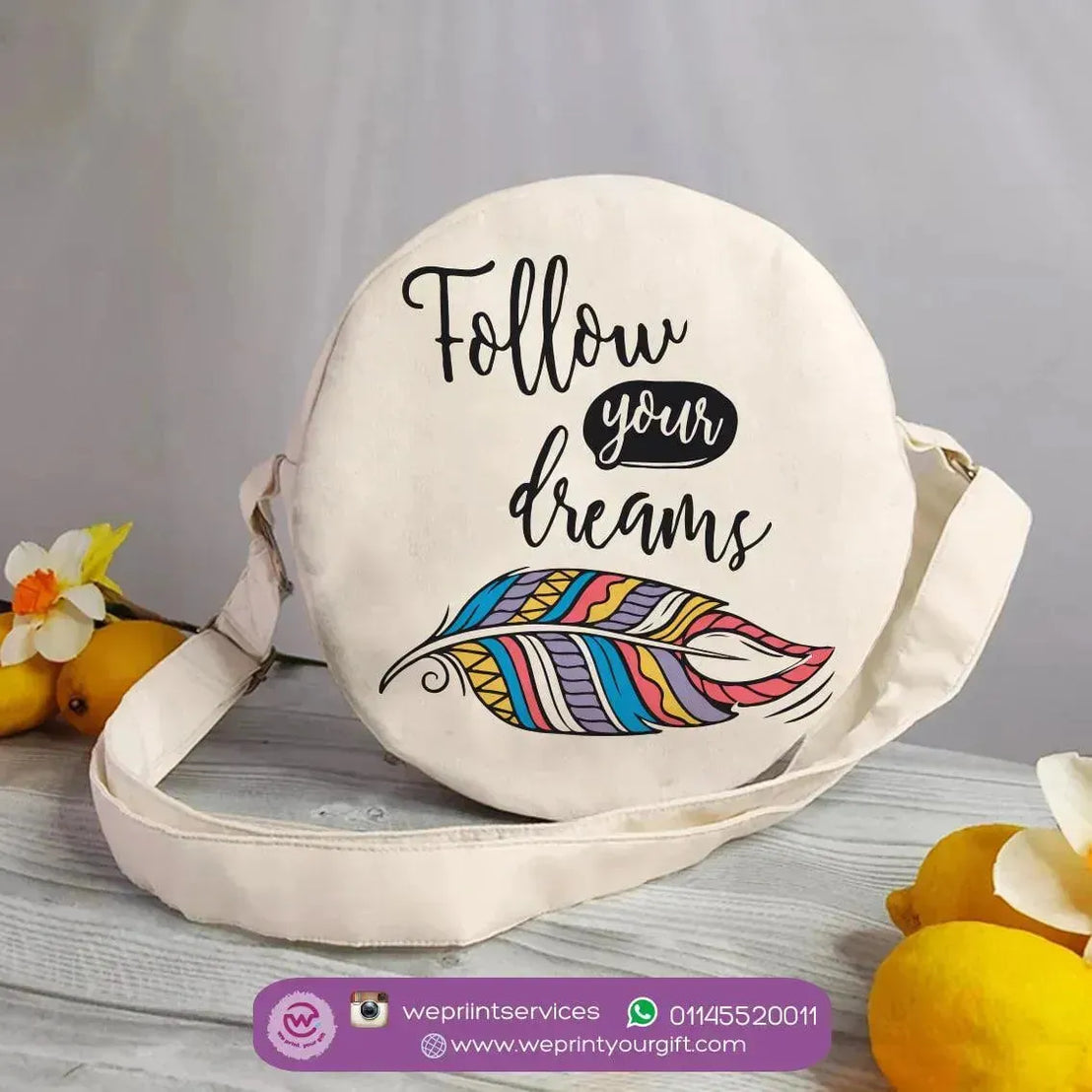 Round Bag - Dream catcher - WE PRINT