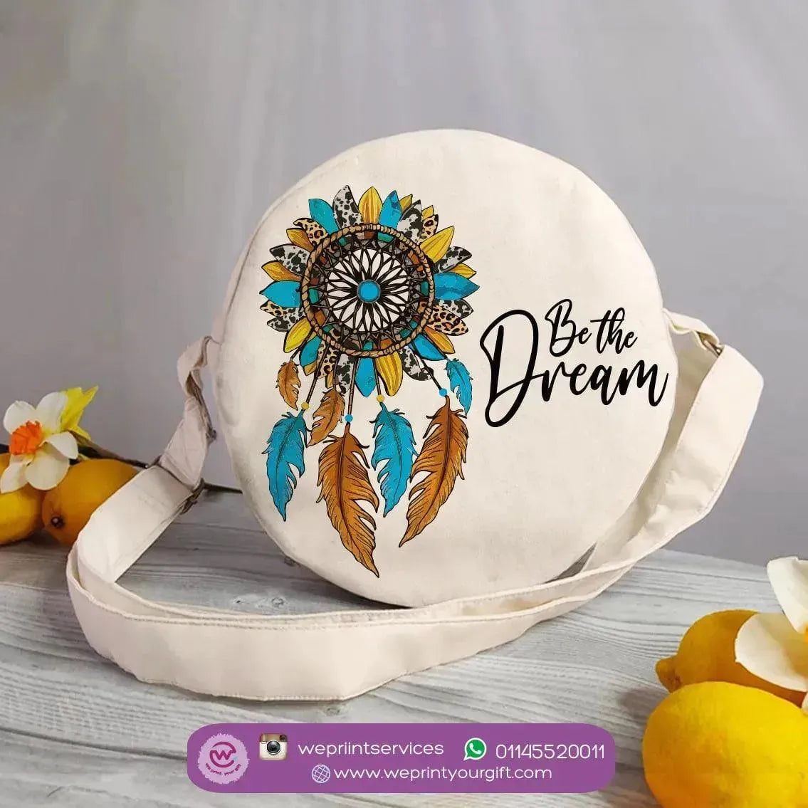 Round Bag - Dream catcher - WE PRINT