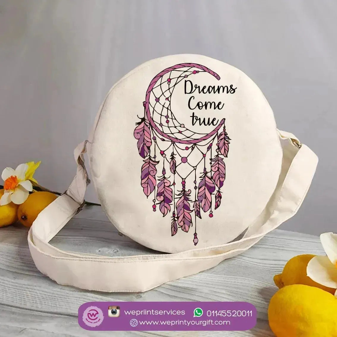 Round Bag - Dream catcher - WE PRINT