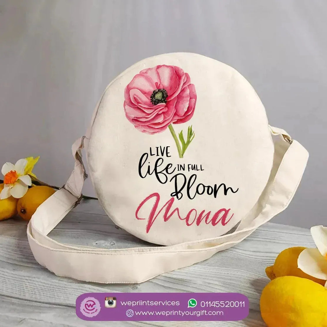 Round Bag -Motivation - WE PRINT