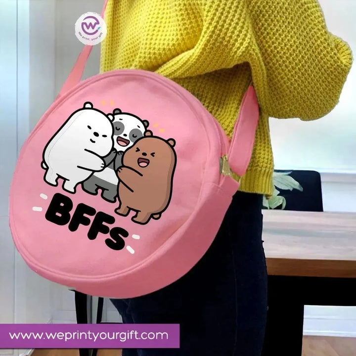 Round Bag -Three Bears - WE PRINT