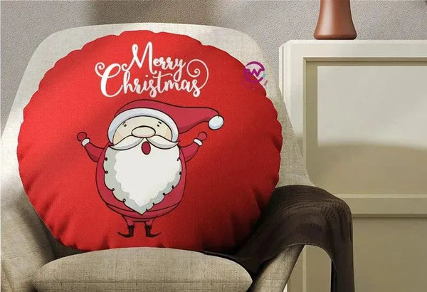 Round Cushion -Christmas 2024 - WE PRINT