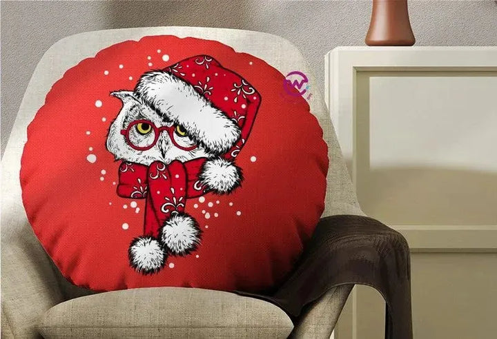 Round Cushion -Christmas 2024 - WE PRINT