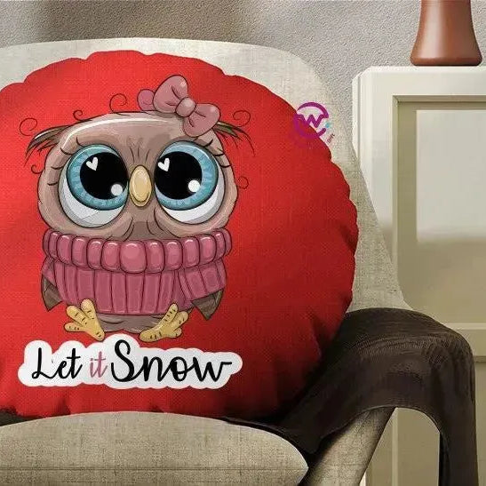 Round Cushion -Christmas 2024 - WE PRINT