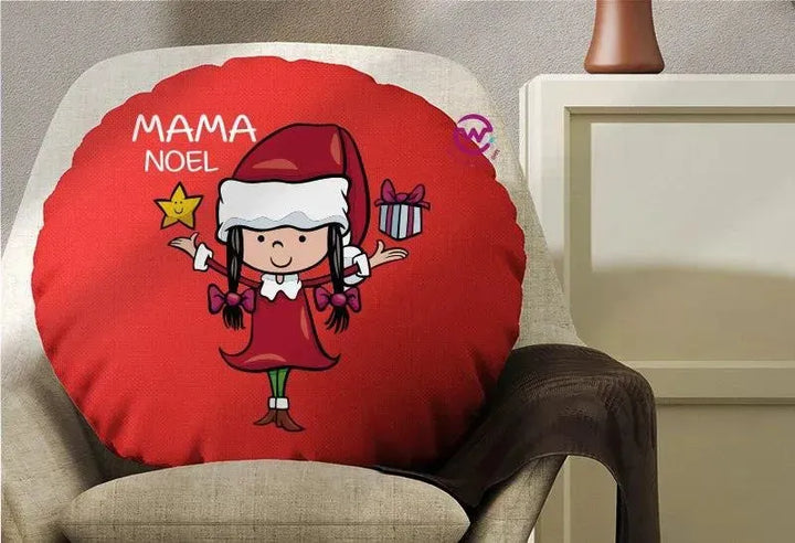 Round Cushion -Christmas 2024 - WE PRINT