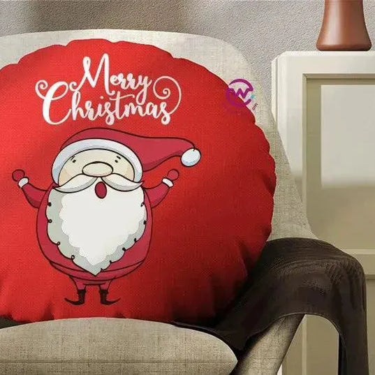 Round Cushion -Christmas 2024 - WE PRINT