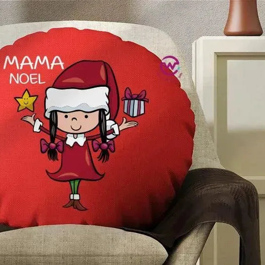 Round Cushion -Christmas 2024 - WE PRINT