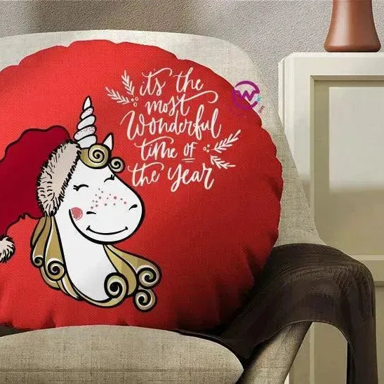 Round Cushion -Christmas 2024 - WE PRINT