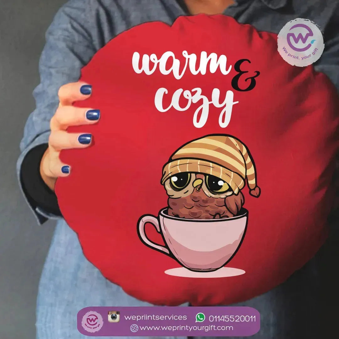 Round Cushion-Christmas Designs - WE PRINT