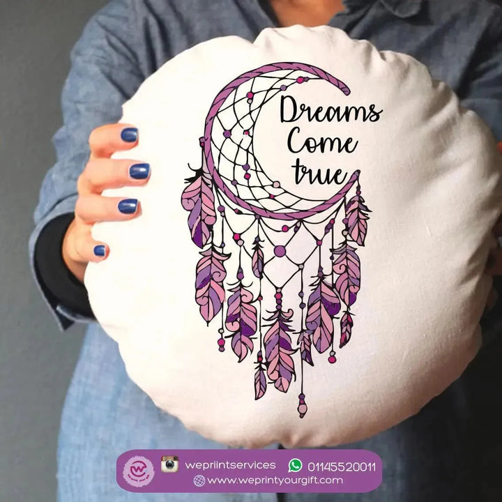 Round Cushion -Dream Catcher - WE PRINT