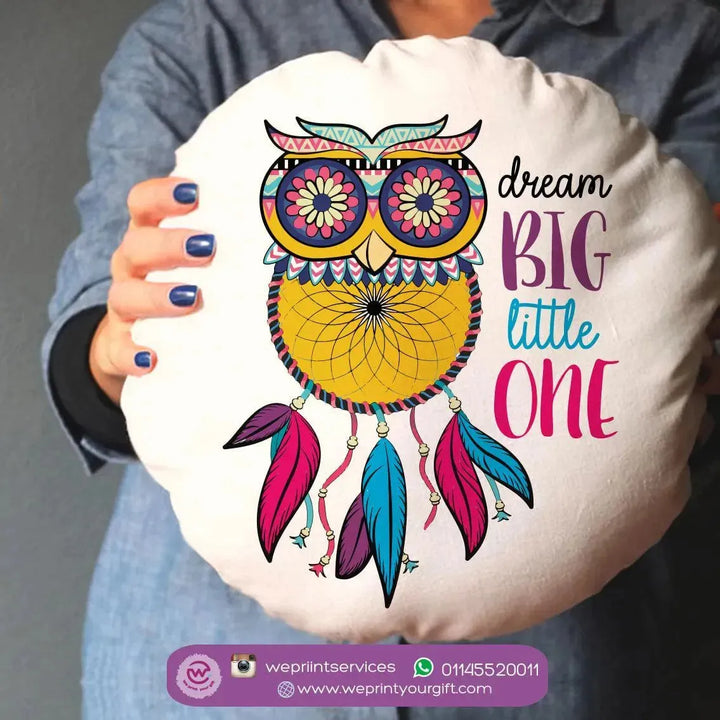 Round Cushion -Dream Catcher - WE PRINT